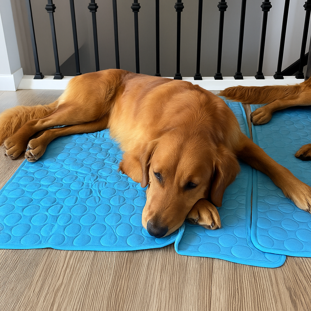 CoolPaw - Innovative Kühlmatte für Hunde