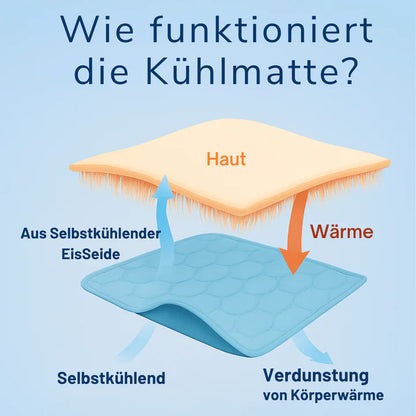 CoolPaw - Innovative Kühlmatte für Hunde